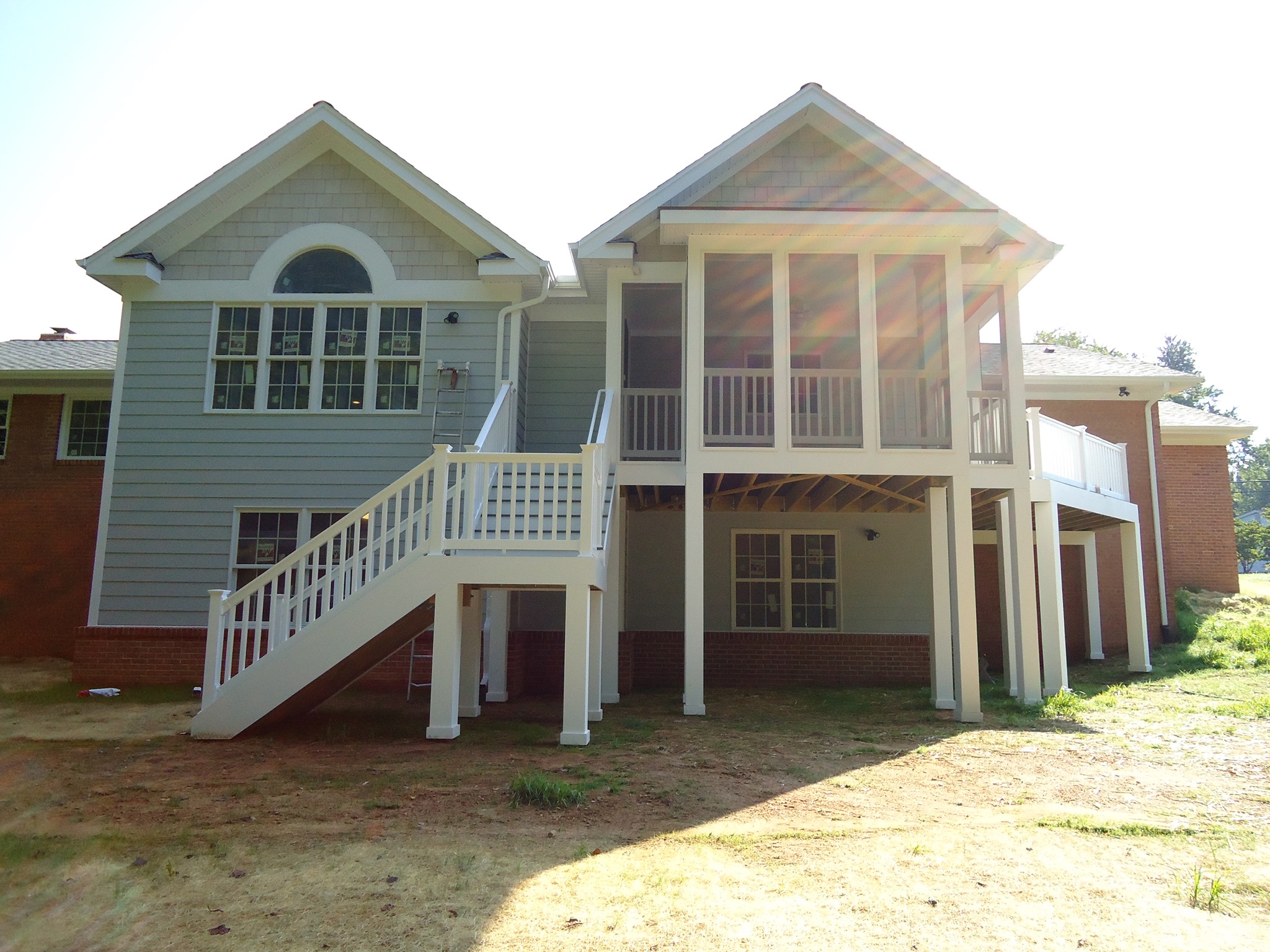 Centreville Virginia Covered Porch Construction