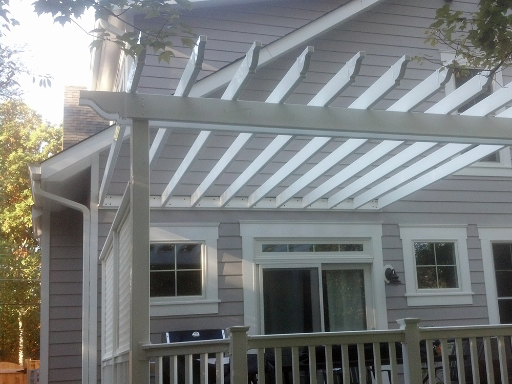 Centreville Virginia Deck Pergola