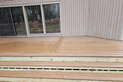 Built new in Reston VA with trex decking, UC4B treated with joist tape