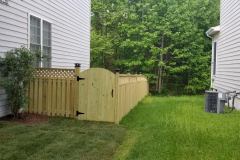Wood-fence